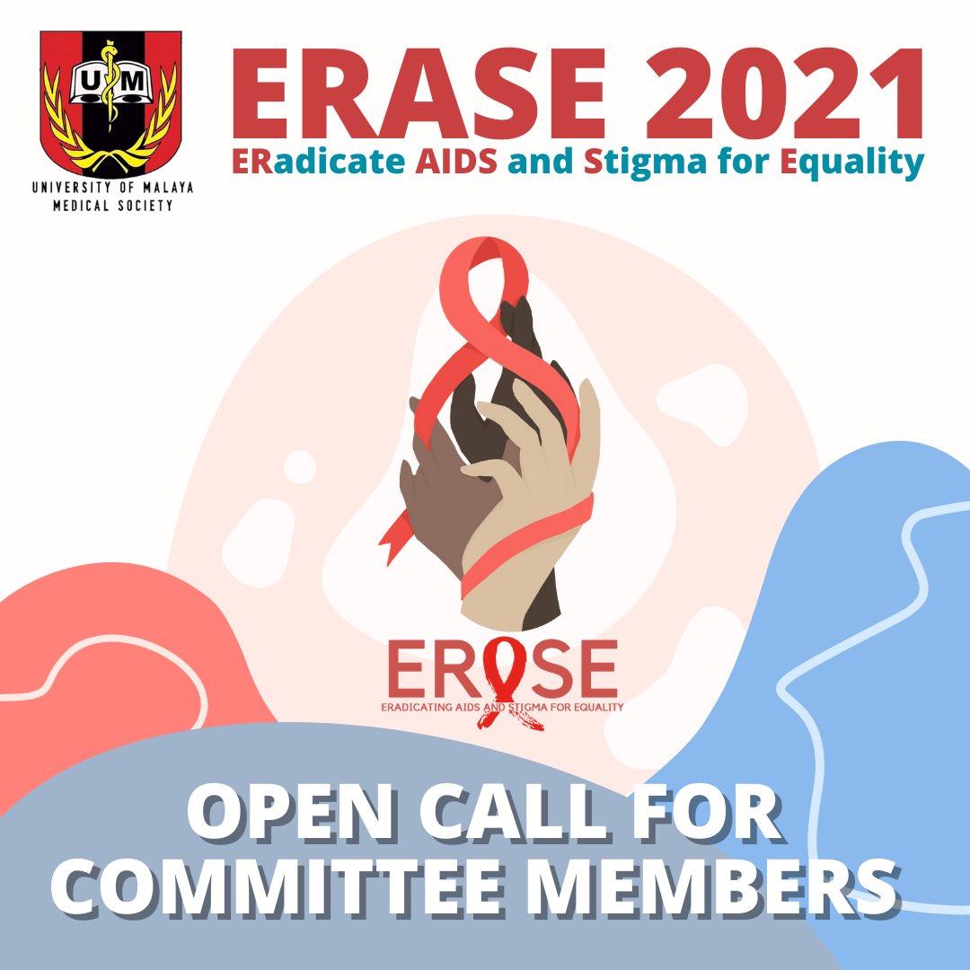 EraseAids's tweet photo. Greetings fellow students🤩! ERASE 2021 is back with a bang and to kickstart our event, we will be recruiting high committees, HoDs, as well as committee members to be part of our ERASE team. 

✅Apply here: https://t.co/zpvS2ckKJf https://t.co/rLQAl5hh0E