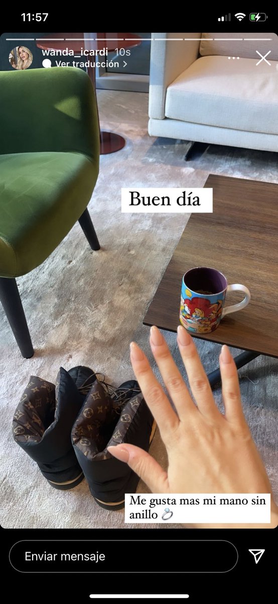 No niego ni afirmo que soy Wanda tras una separacion. #WANDAAAA