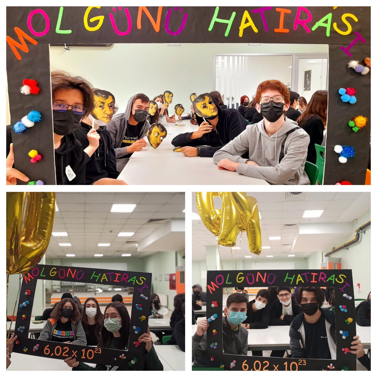 Avogadro (Mol) kimya alanında bir ölçüm birimidir. Mol Günü’nü  Eryaman Kimya Bölümü öncülüğünde sevgili öğrencilerimiz ve öğretmenlerimiz ile birlikte kutladık. <a href="/serozeren/">Serhat Özeren</a> <a href="/EnisEryaman/">Enis Eryaman</a> <a href="/ozgurkapann/">Özgür Kapan</a> <a href="/muratyos/">murat yöş</a> <a href="/ilkay04cakir/">İlkay Çakır</a> <a href="/BskOztrk81/">Başak Öztürk</a> <a href="/ibrahimturken/">İbrahimtürken</a>