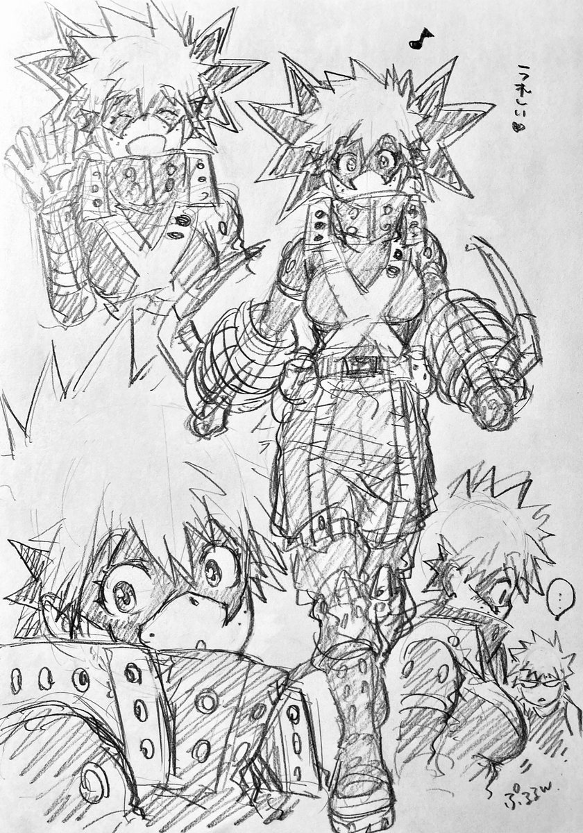 ラフ描き、💥コスの🥦(♀)ちゃん

おっぱいピチピチ 
