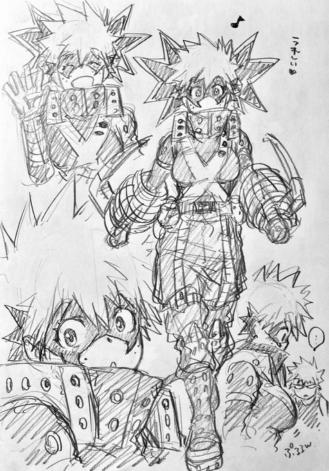 ラフ描き、💥コスの🥦(♀)ちゃん

おっぱいピチピチ 