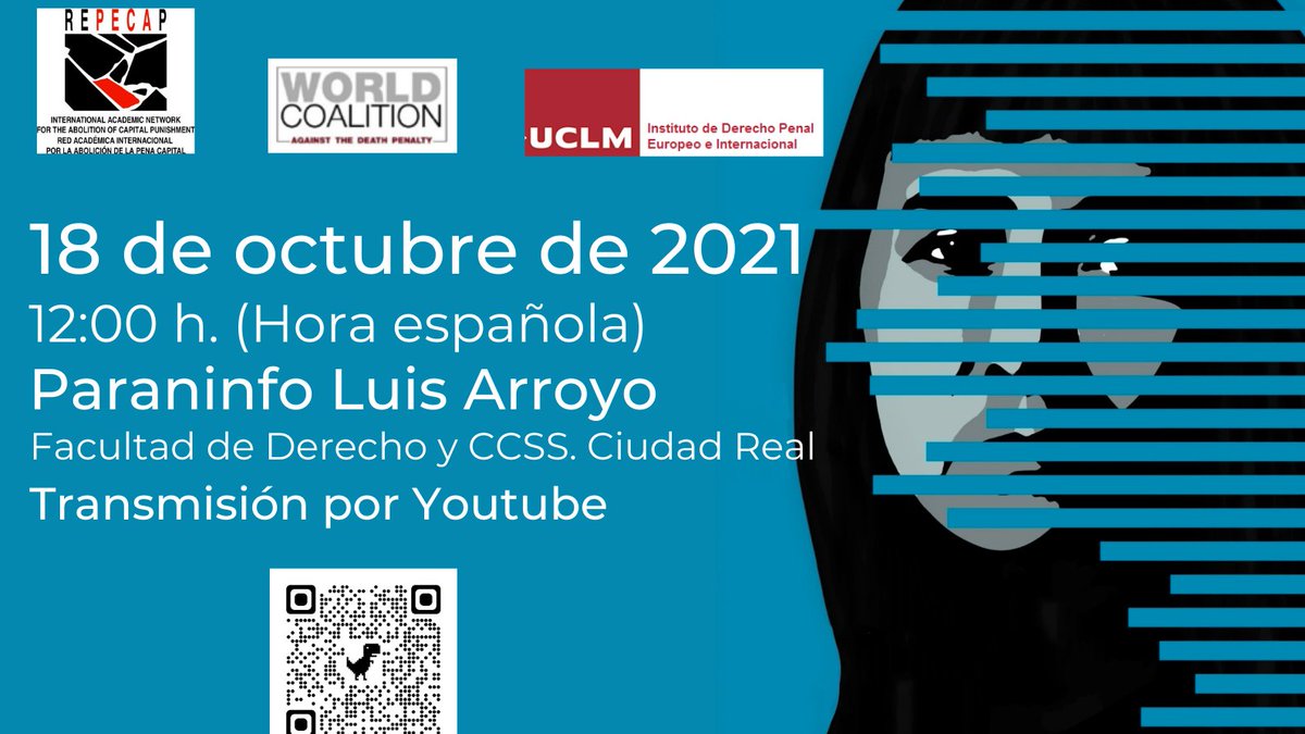 Hoy a las 12:00, conmemoramos el 19º Día Mundial para la Abolición de la Pena Muerte.

Síguelo en directo👇👇
youtube.com/channel/UClkm0…