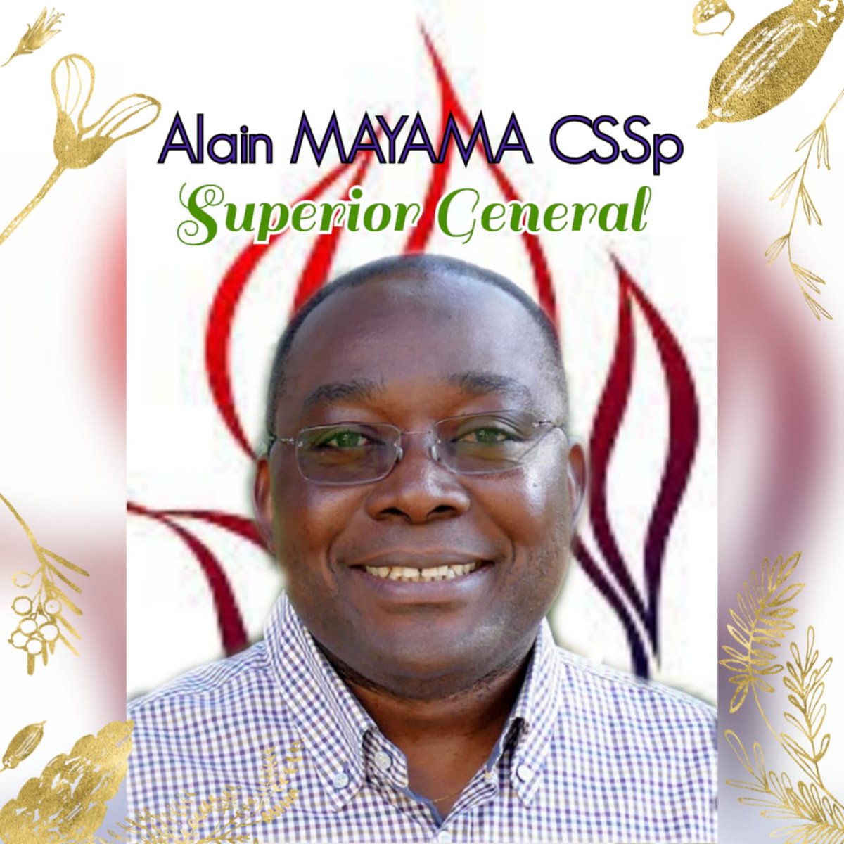 csspnigeria's tweet photo. Congratulations to new and first African #SuperiorGeneral of the Spiritans, Fr. Alain Mayama CSSp. #Mayama2021 #Bagamoyo2021 @US_Spiritans @Irish_Spiritans @duqedu @DuqMission @Lag_archdiocese @SpiritanEdu @spiritaineamonn @fadachy @onyeukaziri https://t.co/ATXeCNM0HM