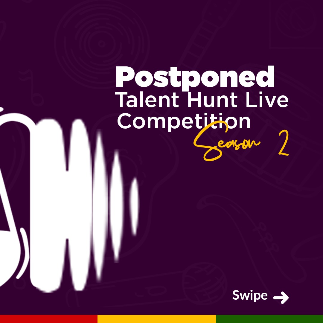 talenthuntlive's tweet photo. The Talent Hunt Live Competition Season 2 statement. We apologize for any inconvenience caused. https://t.co/Z8cPJ8drik
