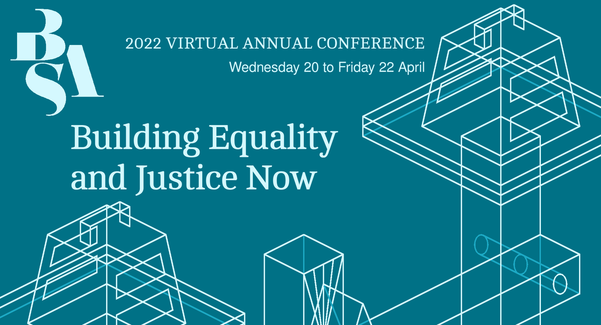 britsoci's tweet photo. Have you submitted your abstract for #britsoc22 yet? 

Make sure you submit by 29 October to join the discussion on 'Building Equality and Justice Now' at our 2022 Virtual Annual Conference. 

https://t.co/mf1lScH3Y5 https://t.co/kNKVQEGgNK