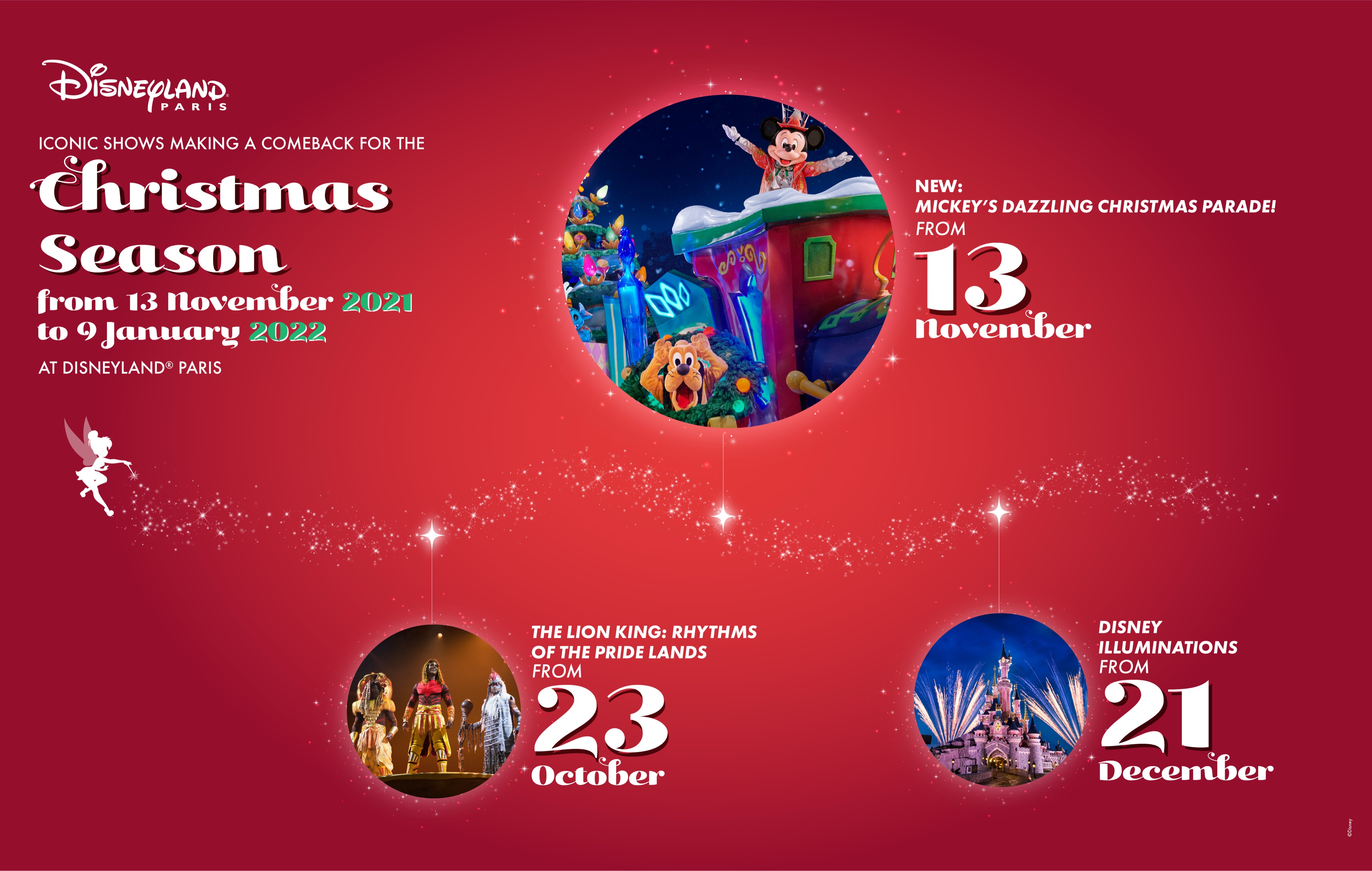 2022 Christmas Parade Form Dlp Guide ✨ Disneyland Paris On Twitter: "Just Confirmed: Shows, Parades,  Fireworks Are Returning To Disneyland Paris, Plus The Brand New Mickey's  Dazzling Christmas Parade! 🌟 23/10: New Halloween Floats Out 13/11: