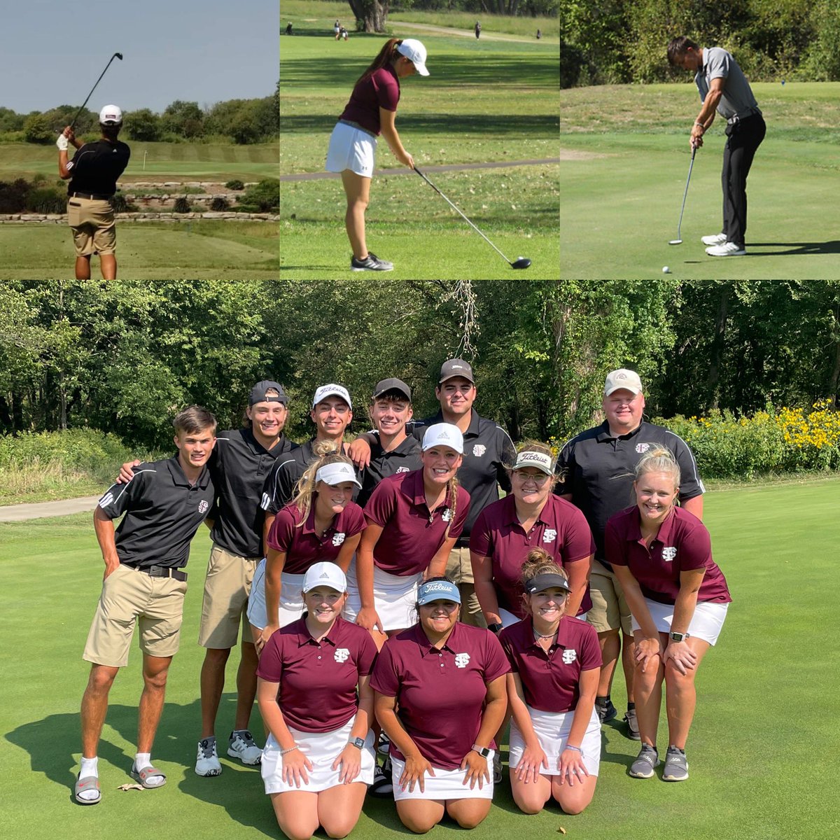 FSCC Golf is playing at Medowlake in Enid, OK this Monday and Tuesday Oct. 18-19. #fscc #Greyhounds #golf #tournament