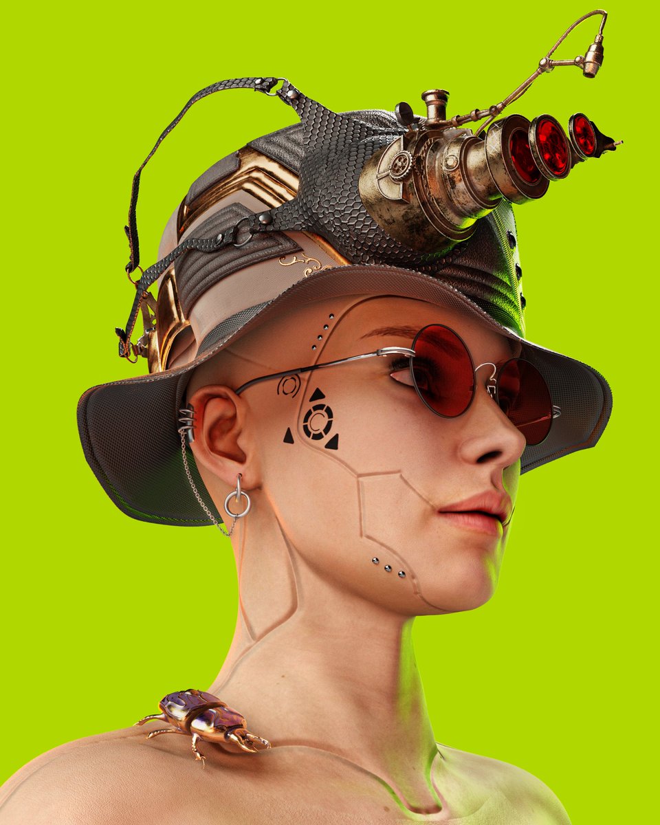 edwardl_410's tweet photo. Restructure. 
Gonna work on full outfit for this model soon 🥳🤩

#3dart #NFT #nftart #digitalart #NFTCommunity #nftcollector #blender #steampunk #cyberpunk https://t.co/oWNwYq4kuF