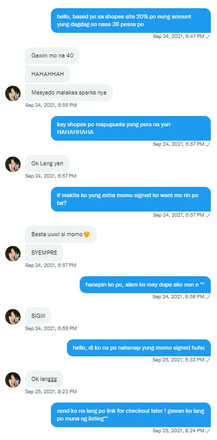 minacart's tweet photo. simulan ko na siguro yung short thread since marami nagddm sakin na buyer si "Nicole Gigllotti" @.MAHALKOSIMOMO_ , wala siyang gcash so pinagbigyan kong COD since prio naman and 2 pcs and 20 unoff yung binili nya from me, di ko na ss lahat kasi puro favors nya lang yung ibang ss https://t.co/Y9DgeCGNaQ
