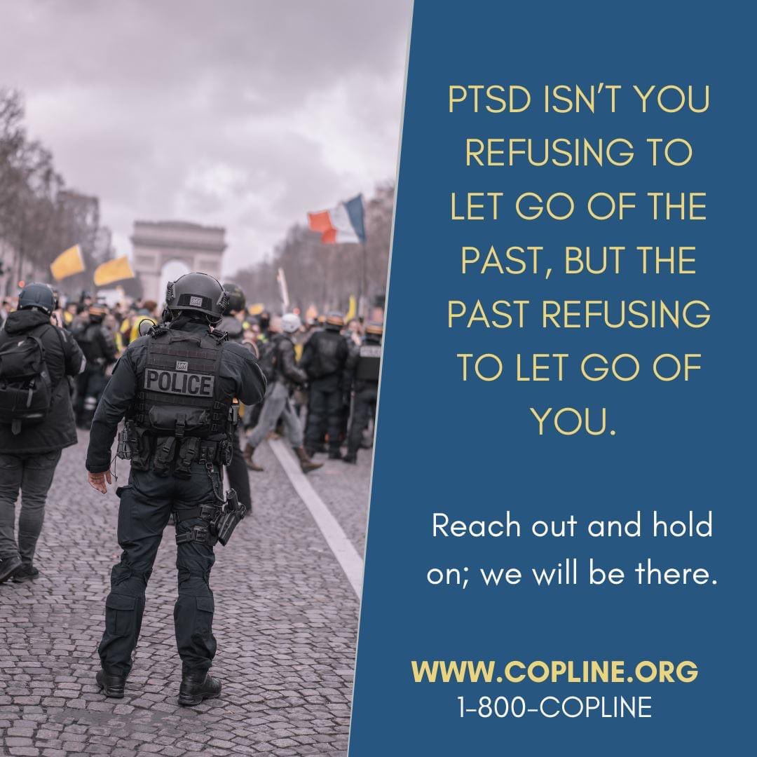 🚔<a href="/COPLINE__/">COPLINE</a> is dedicated to serving active &amp; retired #lawenforcement officers by providing CONFIDENTIAL 24/7 retired officers for callers dealing w/various stressors.
 
1-800-COPLINE
1-800-267-5463
 
copline.org
 
#CopLine #SuicideAwareness #SuicidePrevention