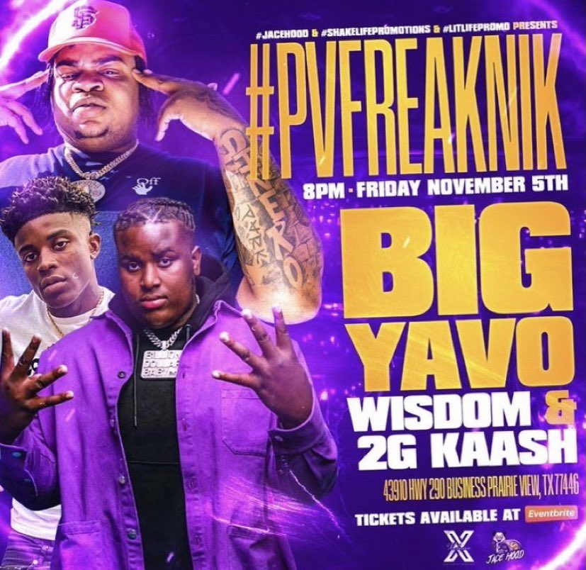 KT_23_251's tweet photo. It’s official GG IN HOUSTON NOVEMBER 5th LETS GOOO #Pvfreaknik #PvActUp2 #pvamu24 #pvamu22 #Houston https://t.co/0vhWoWLaSo