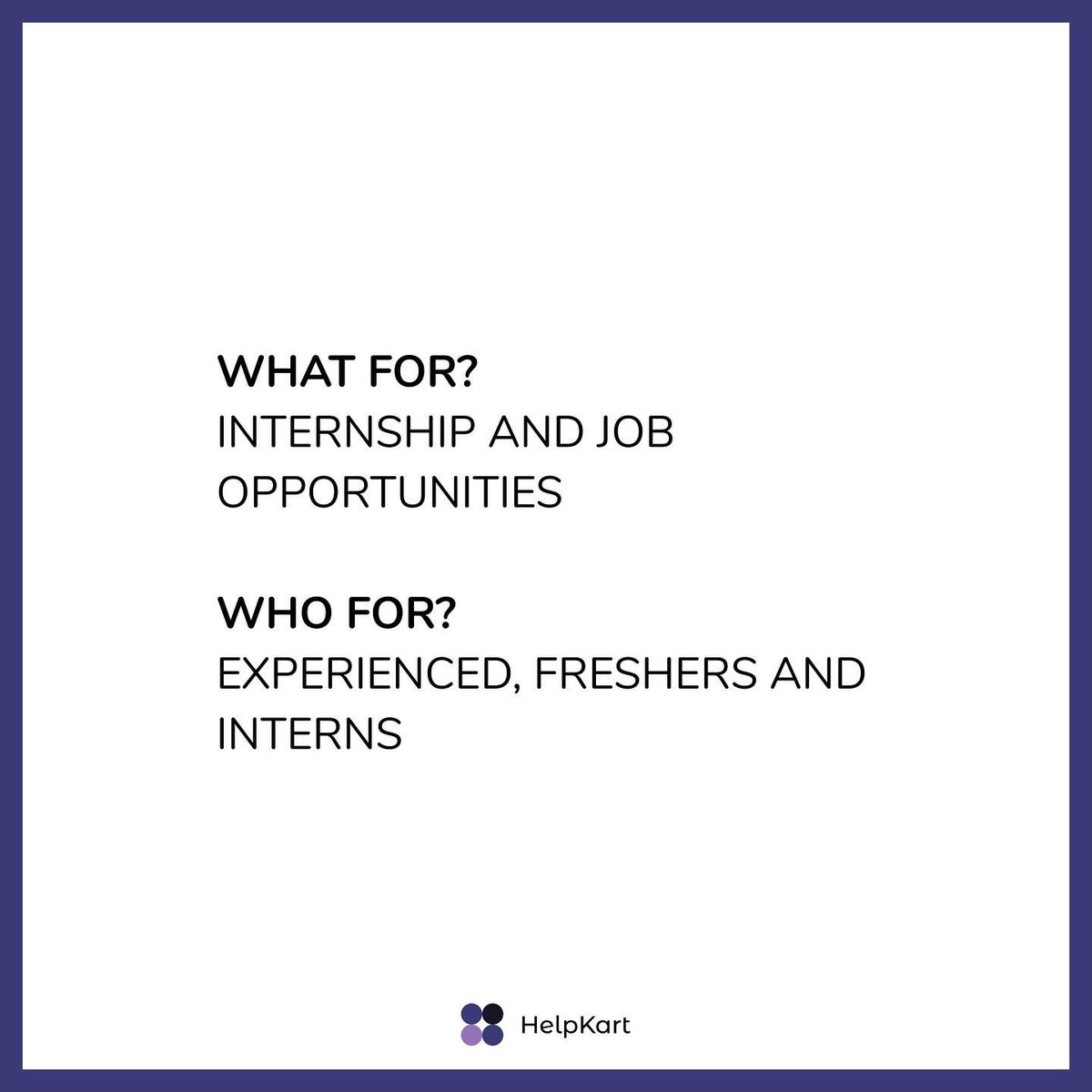 HelpKartLive's tweet photo. Kickstarting our latest subscription for the HR and the Talent Acquisition folks. 
If you or anybody you know is looking out for jobs and internships, check our link in bio and go subscribe now for free. 

#jobs #talentacquisition #JobSearch #JobSeekers #HelpKart https://t.co/D7G5BSinEi