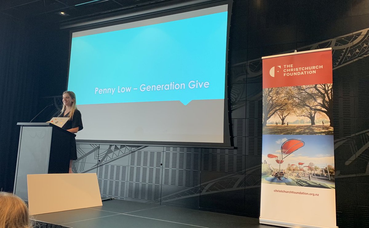 LianneDalziel's tweet photo. Thanks to #YPNZ #ChristchurchFoundation for getting #GenerationGive off the ground in @Christchurch_NZ - they have fundraised $10k which is matched, so $19k going to charity tonight https://t.co/4xsKY191GB