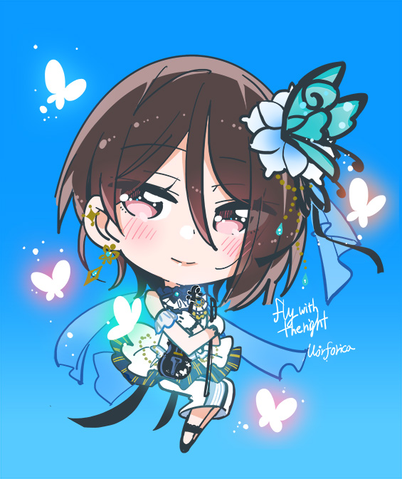 「2章るいるいです🦋🦋
#Morfonica2章 #バンドリ 」|夢を撃ち抜くひみつ🎧🦋のイラスト