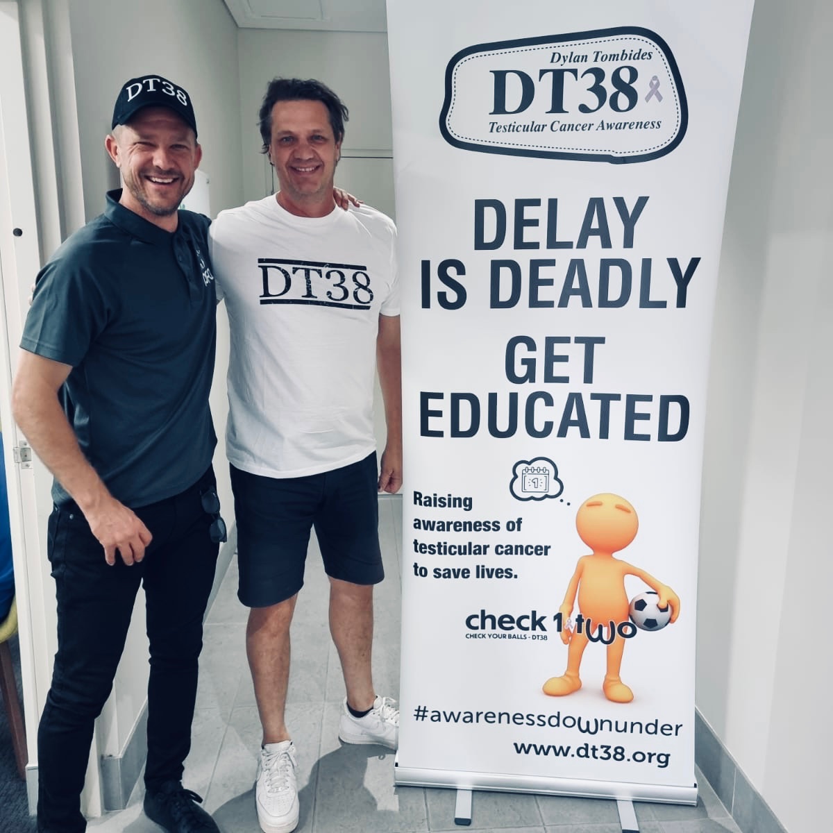 thepfa's tweet photo. On Saturday, we kicked off a new initiative with the @Dylantombides foundation, ensuring @PerthGloryFC players past and present could access free testicular cancer screenings 🙏 

We’ll be extending future screenings across 🇦🇺 

#SupportingThePlayers
#BuildingTheGame https://t.co/jgnNpDpDEv