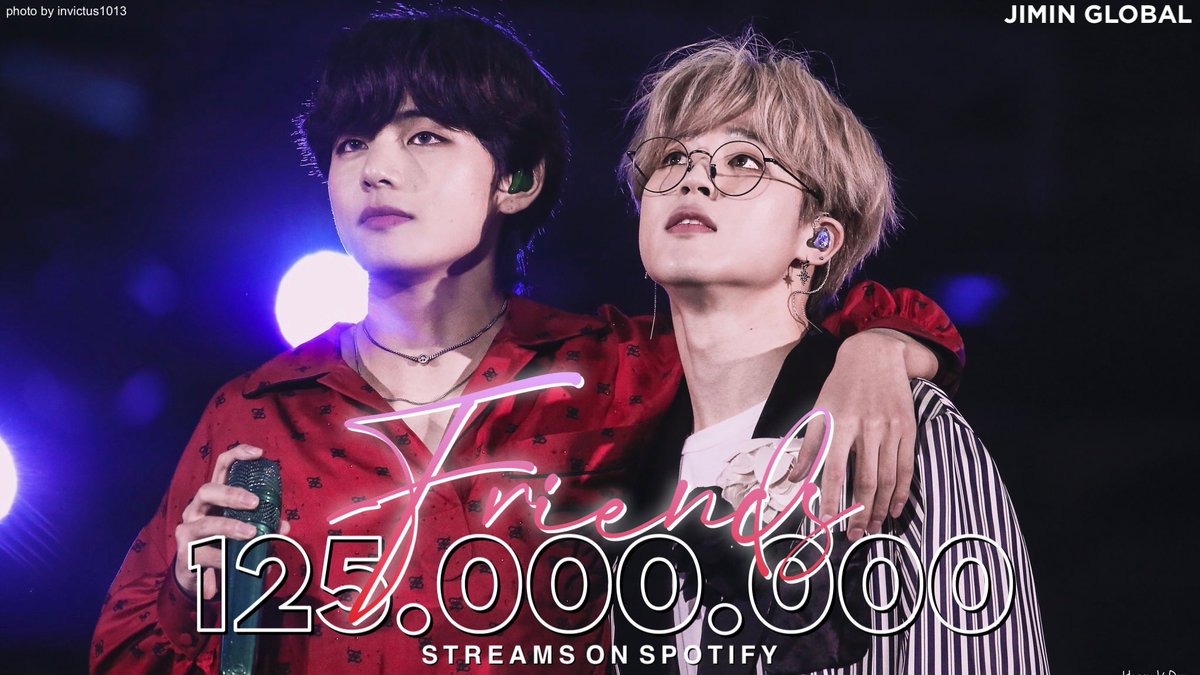 stigmaltr's tweet photo. ¡RESUMEN DEL DÍA DE LO QUE PASÓ CON @BTS_twt AQUÍ LO TIENES! ↓↓

- Se ha confirmado que la canción de “Friends” de #JIMIN y #V será presentada como banda sonora en la película Marvel Eternals.
- “Friends” de #JIMIN y #V ha superado las 125M de reproducciones en Spotify. https://t.co/vE19kNVzCa