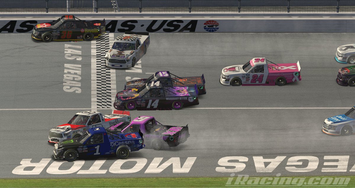 Missed a massive accident tonight in <a href="/TTdfwr/">Turn Down For What Iracing Series (TDFW)</a> with our #14 <a href="/drdisrespect/">Dr Disrespect</a> Ford F-150. Unfortunately, the little damage we did received made us too tight to compete on the long run.

Up Next: Lone Star State 🇨🇱

Q: P19
F: P11
Points Standings: P8