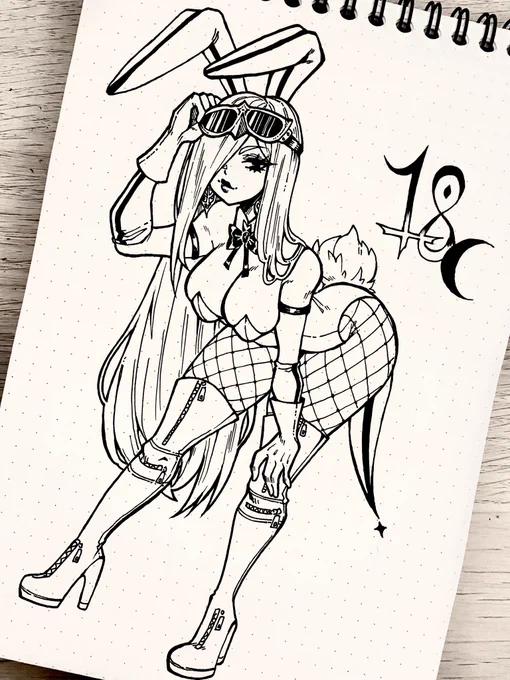 🐰Buntober Day 18
"Jeanne" 
