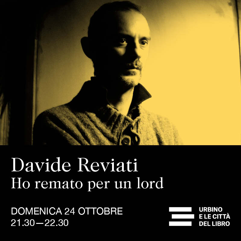 Davide Reviati presenterà #HoRematoPerUnLord <a href="/coconino_press/">Coconino Press</a> / Else Edizioni✴️ Dialogherà con l'autore Mara Cerri✴️Letture Michele Pagliaroni #CTUCesareQuesta <a href="/uniurbit/">Università di Urbino</a> Domenica 24 ottobre, Sala del Maniscalco, ore 21.30 👉Prenotazione consigliata
urbinocittalibro.it/prenotazioni/ #ucl21