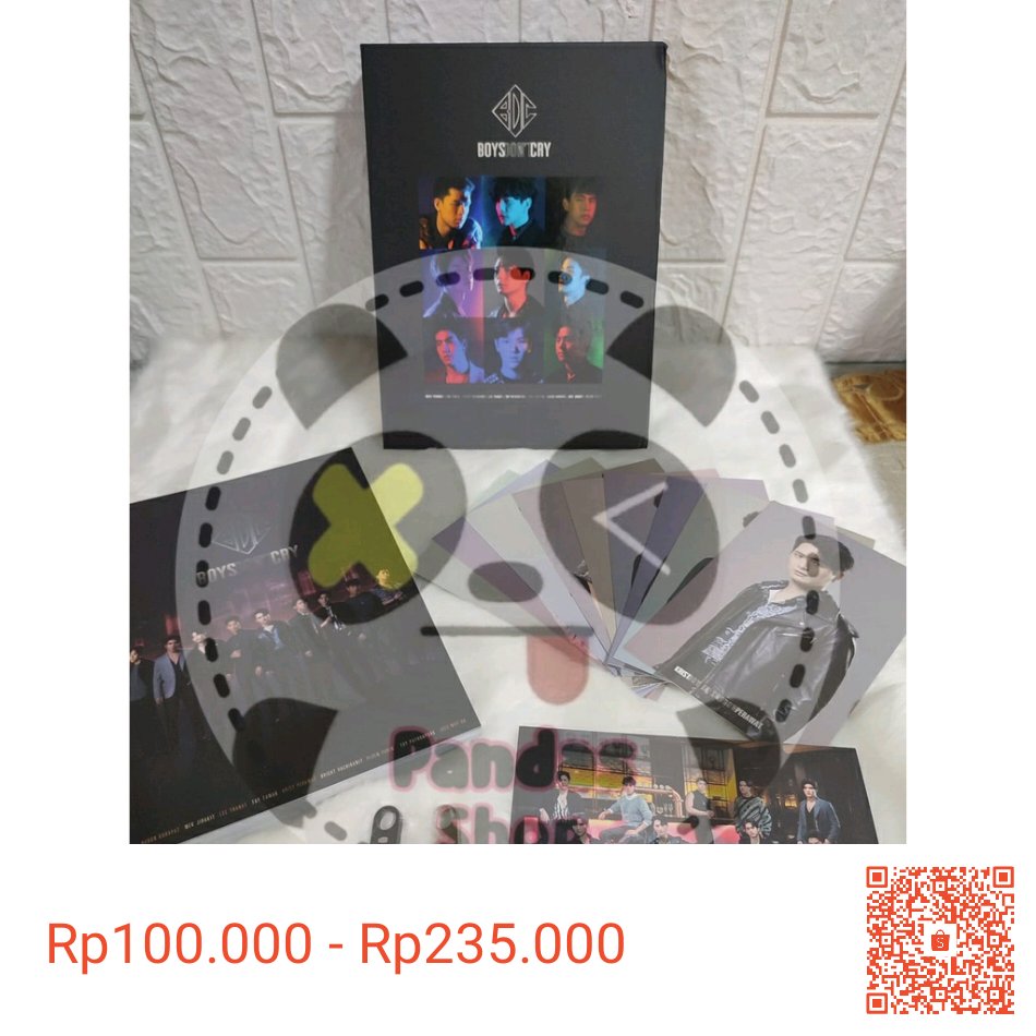 Saya menjual [ Pandas Shop ] SHARING BOXSET "Boys Don't Cry" Project GMMtv +FREEBIES seharga Rp100.000 - Rp235.000. Ayo beli di Shopee! shopee.co.id/product/355917…