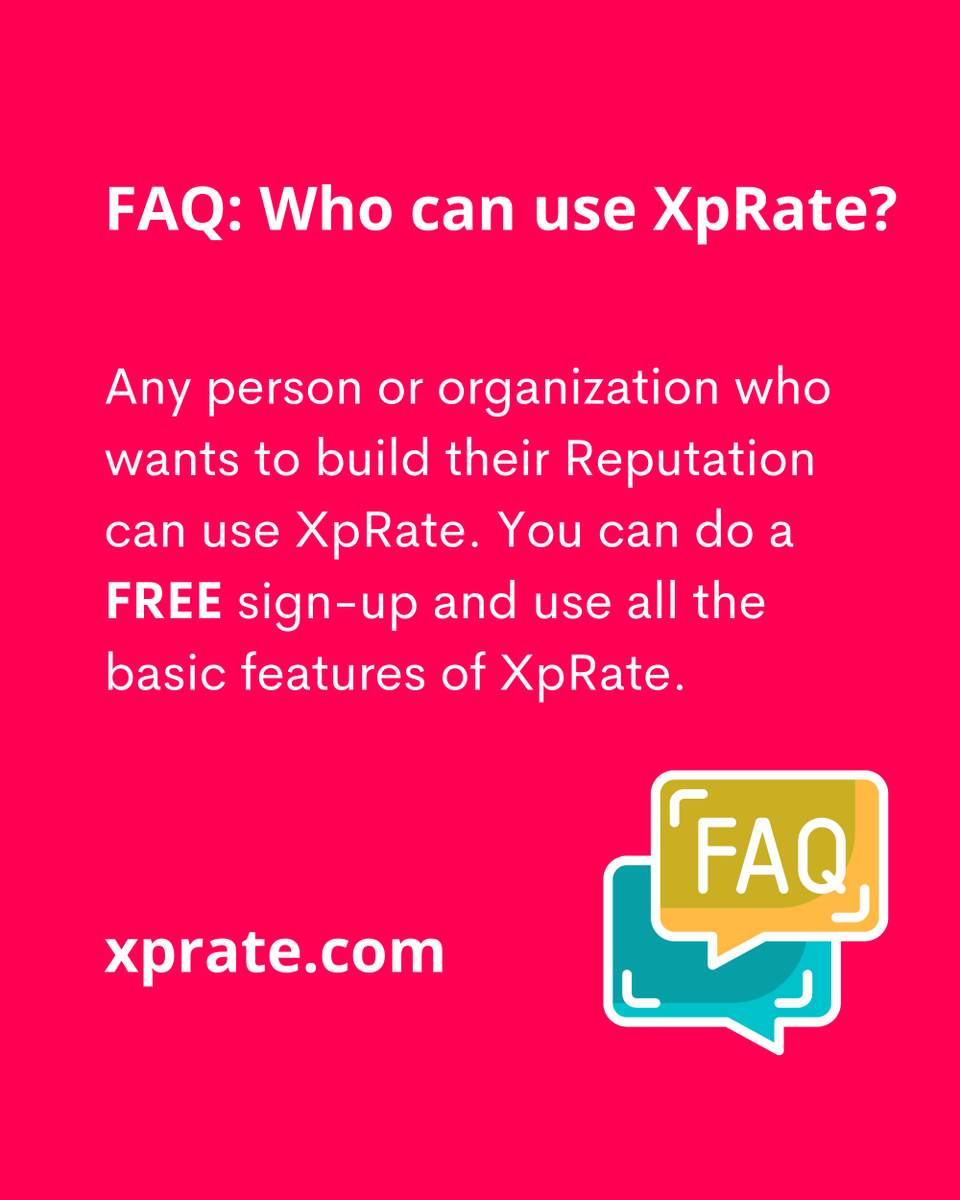 xprate's tweet photo. Don't forget to Rate your friend on XpRate! Sign-up Now https://t.co/pT7iWKJyMf 🎈
#xprate #xprating #twitter #xprator #opportunity #HumanResources  #buildbetter #signup #rateanyone #reputation #connections #workculture #culture #reputation #employeerecognization #ratings https://t.co/mVtmv24KlA