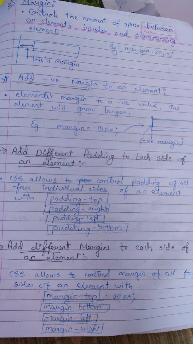 Shristy_29's tweet image. Day 5 of #100DaysOfCode 
Today's topic:
✅ HTML styling
✅ Padding and Margin
✅ CSS inheritance
✅ Override styles in subsequent CSS