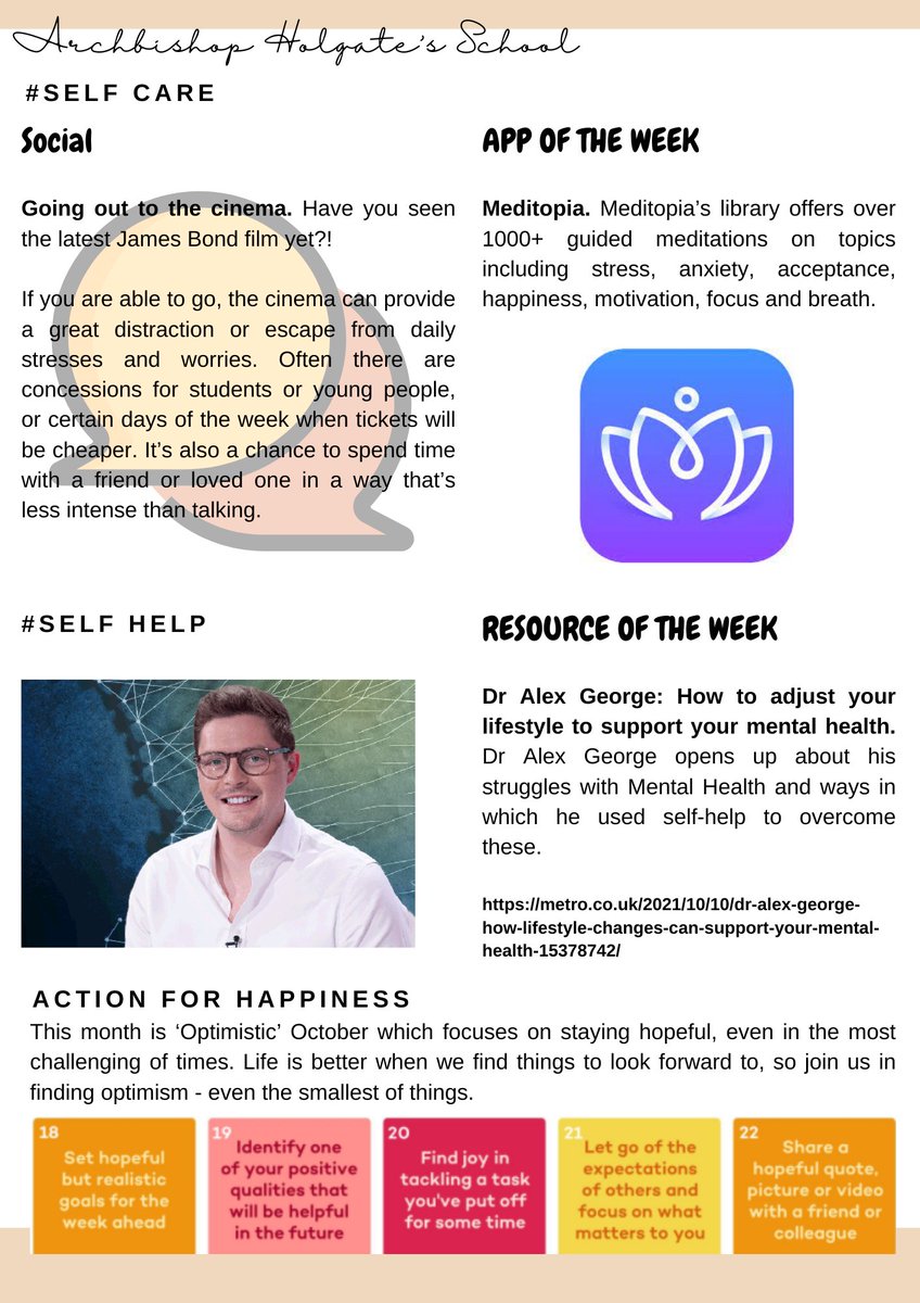 AHS Wellbeing tweet media