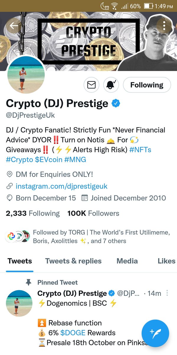 EngrBossRed's tweet photo. @DjPrestigeUk I already did, All tweets @DjPrestigeUk https://t.co/nqlcxXuaKl