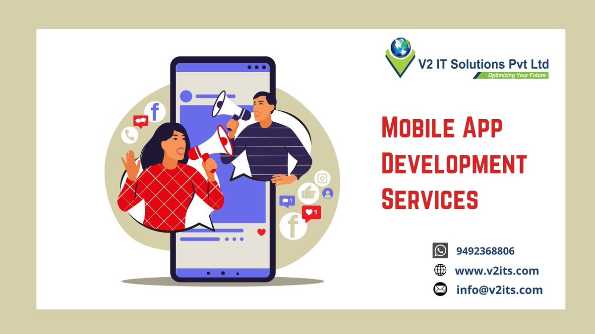solutions_v2's tweet photo. We are a #cost-effective and #highquality #MobileAppDevelopmentCompany.
☎️ +91 9492368806
🌐https://t.co/Zn8DUzlgmw
📬 info@v2its.com
#v2itsolutions
#bestitsolutionsintelangana
#bestmobileappdevelopersinkhammamtelangana
#bestmobileappdevelopersintelangana
#IOSappdevelopers https://t.co/nKAF8DFchv
