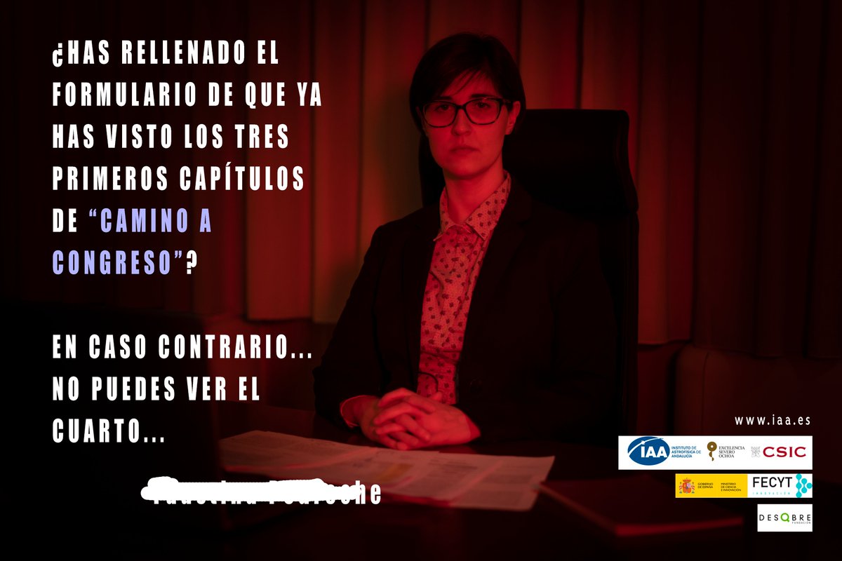 No decimos nada y lo decimos todo. Próximamente...capítulo IV.
<a href="/FECYT_Ciencia/">FECYT</a> <a href="/LaniakeaCom/">LANIAKEA Divulgación y Comunicación Científica</a> <a href="/FDescubre/">Fundación Descubre</a> <a href="/manolux4444/">Manuel González (Gallipato)</a> <a href="/CSICdivulga/">CSIC Divulga</a>