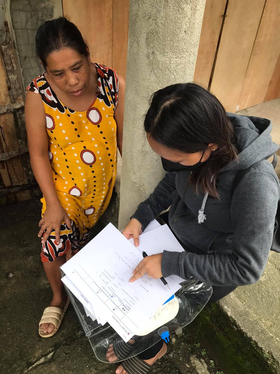 imsheinamae's tweet photo. Conducted house to house validation to CS 15 and CS 12 pantawid beneficiaries at Barangay Pili, Malimono, Surigao del Norte.

#DSWDMayMalasakit
#Serve1st https://t.co/Fa7l8BHKpE