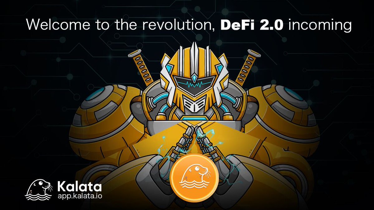 KalataOfficial's tweet photo. 🌐At #KALATA we stay up to date with the latest developments and trends in crypto.

📢We are intrigued by recent developments in #DeFi 2.0, which reimagines liquidity farming 🔥
 
👊Our Hallmark is innovation, we will be exploring this further 🚀

#SYNTHETICS #BSC #KALA https://t.co/trNeUAVOhG
