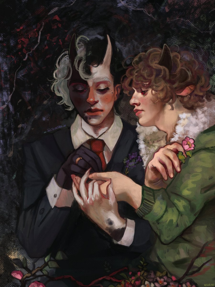itsmilka_w's tweet photo. (…) and they where roommates.
💕

Reference/Adaptation of A Thorn Amidst Roses by James Sant (1887)

#beeduofanart #ranboofanart #tubbofanart https://t.co/DI0jRBBQMU