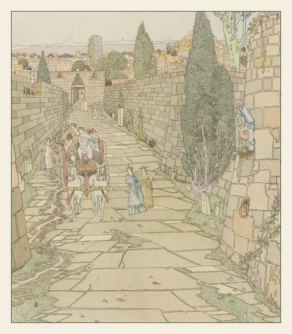 Gaston de Latenay (1859-1945), "Nausikaa", 1899 