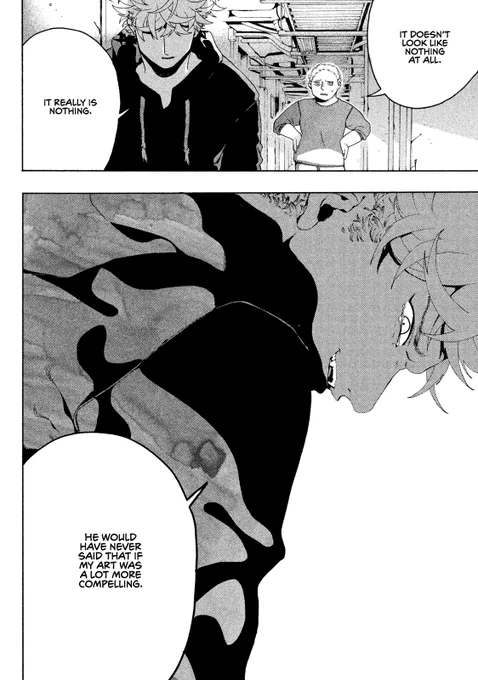 I just started reading Blue Period. This page made me cry😭. It's in Chapter 8 