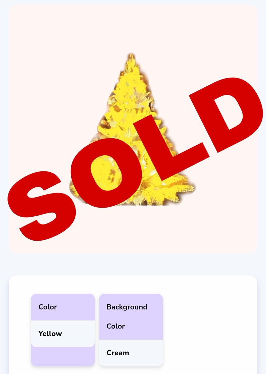 dlabackup's tweet photo. 🚨🚨🚨🚨🚨🚨
XMAS TREE #001 HAS GONE TO SPREAD JOY IN THE WORLD
@SolSeaNFT
This is Super Rare only one with this background color Congratulations to the buyer
#Solana #SOL #SolanaNFTs https://t.co/hFEwvw5K7y