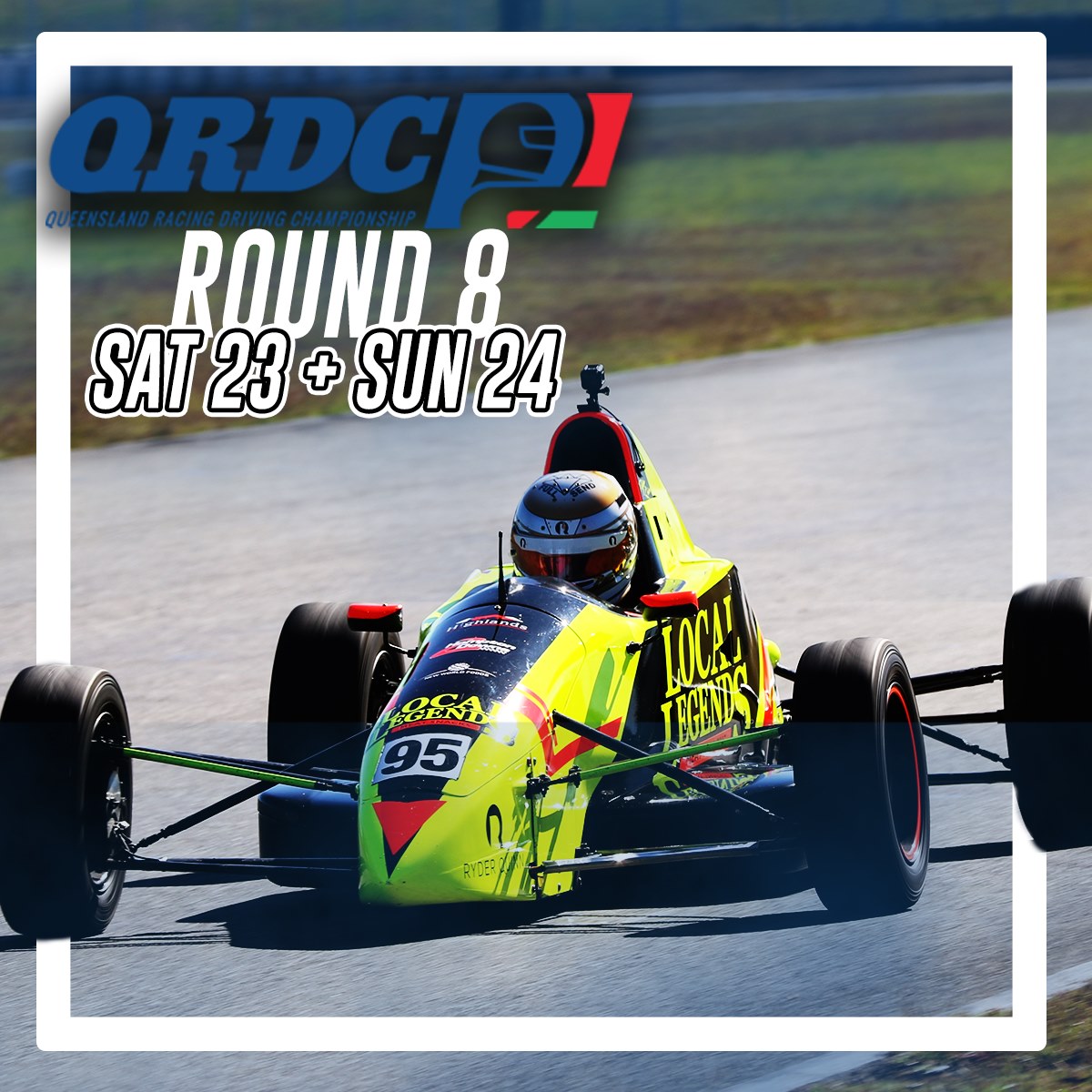 QRDC 8 this coming weekend is going to be MASSIVE.

Grab your tickets (at a discount) online now: racers.world/event/1727/do/…