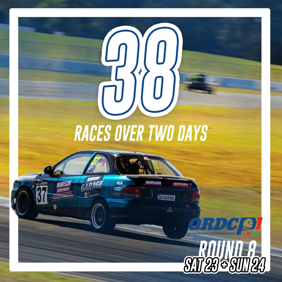 QldRaceway's tweet photo. QRDC 8 this coming weekend is going to be MASSIVE.

Grab your tickets (at a discount) online now: https://t.co/lBfs69Fuij https://t.co/mTo3if1q9r