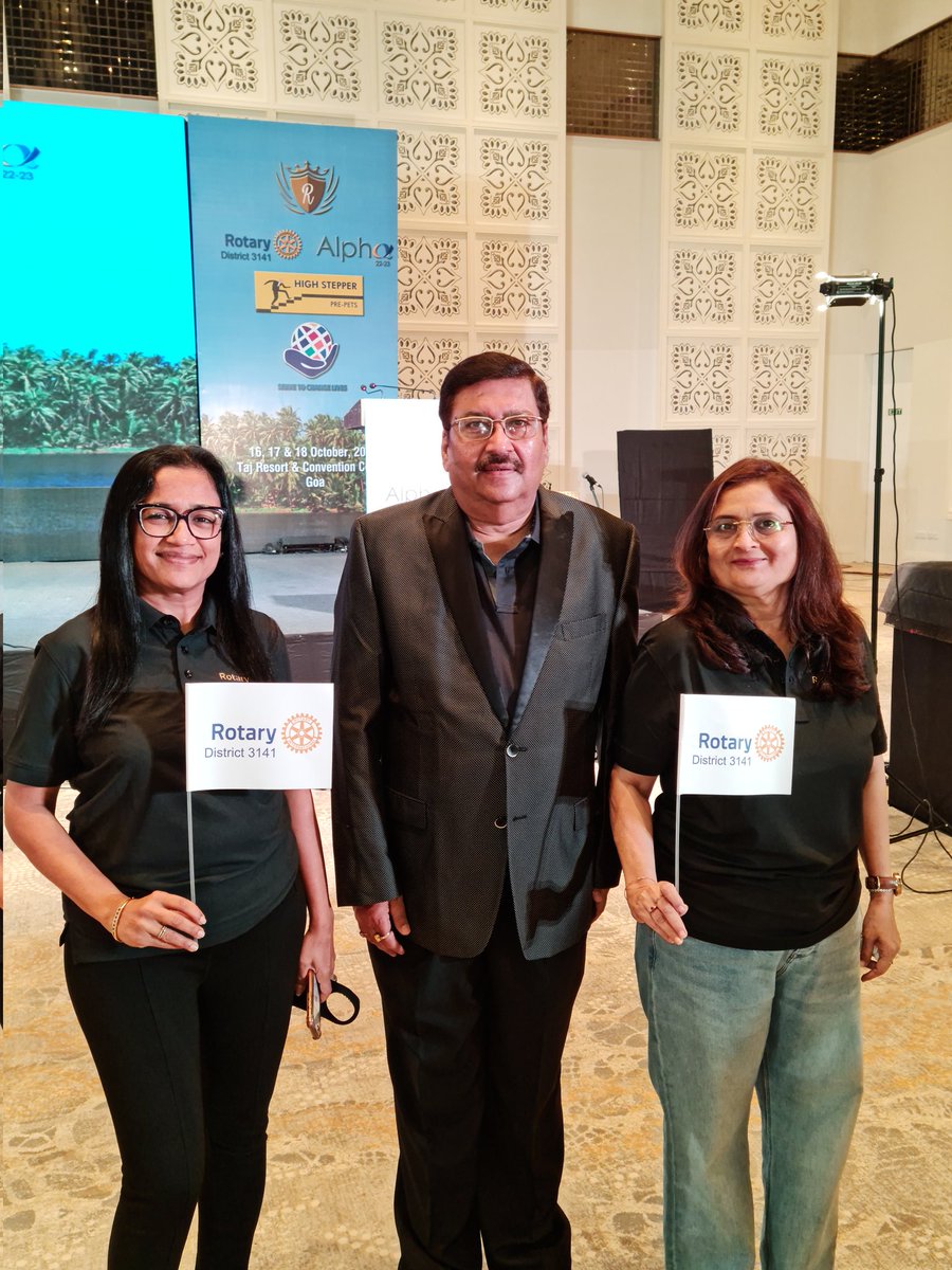 pinkidalal's tweet photo. #PinkiDalal #Rotary #District3141 #Alpha #highstepper #goa https://t.co/YVlwClMLkE