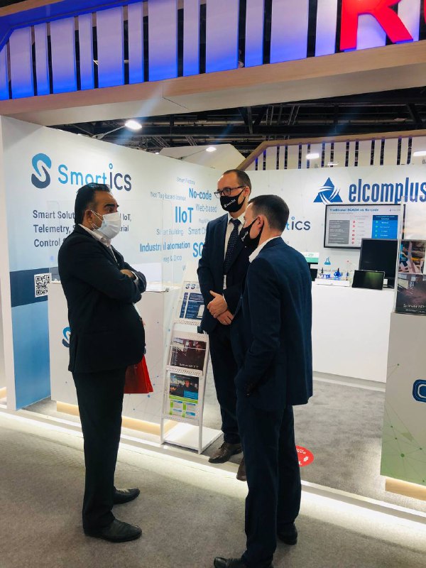 SmartPTT's tweet photo. We are starting the 2nd day at #GITEX Technology Week! Come visit our booth H2-E24 at the Dubai World Trade Centre between 17th and 21st October 2021. 
#GITEXTechnologyWeek #GitexGlobal #SmartPTT #SmarTICS #SCADA #IIoT #MOTOTRBO https://t.co/i9tYSHx4Vj https://t.co/djbQrBgqTc