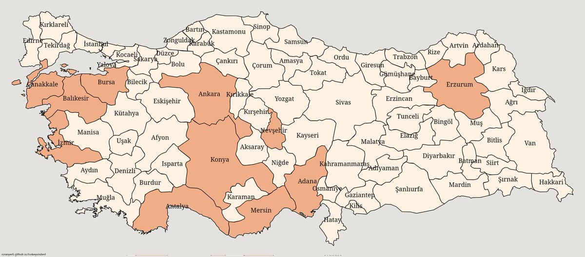 Çok bile gezmişim