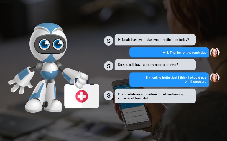 TechticSolution's tweet photo. According to @MRFRresearch, by 2023, the global healthcare chatbots market is anticipated to reach USD 316.85 Million at 21.10% CAGR.

#healthcarechatbots #chatbots #heathtech #chatbotmarket #AI #ML #NLP https://t.co/x1W2vUgh8U