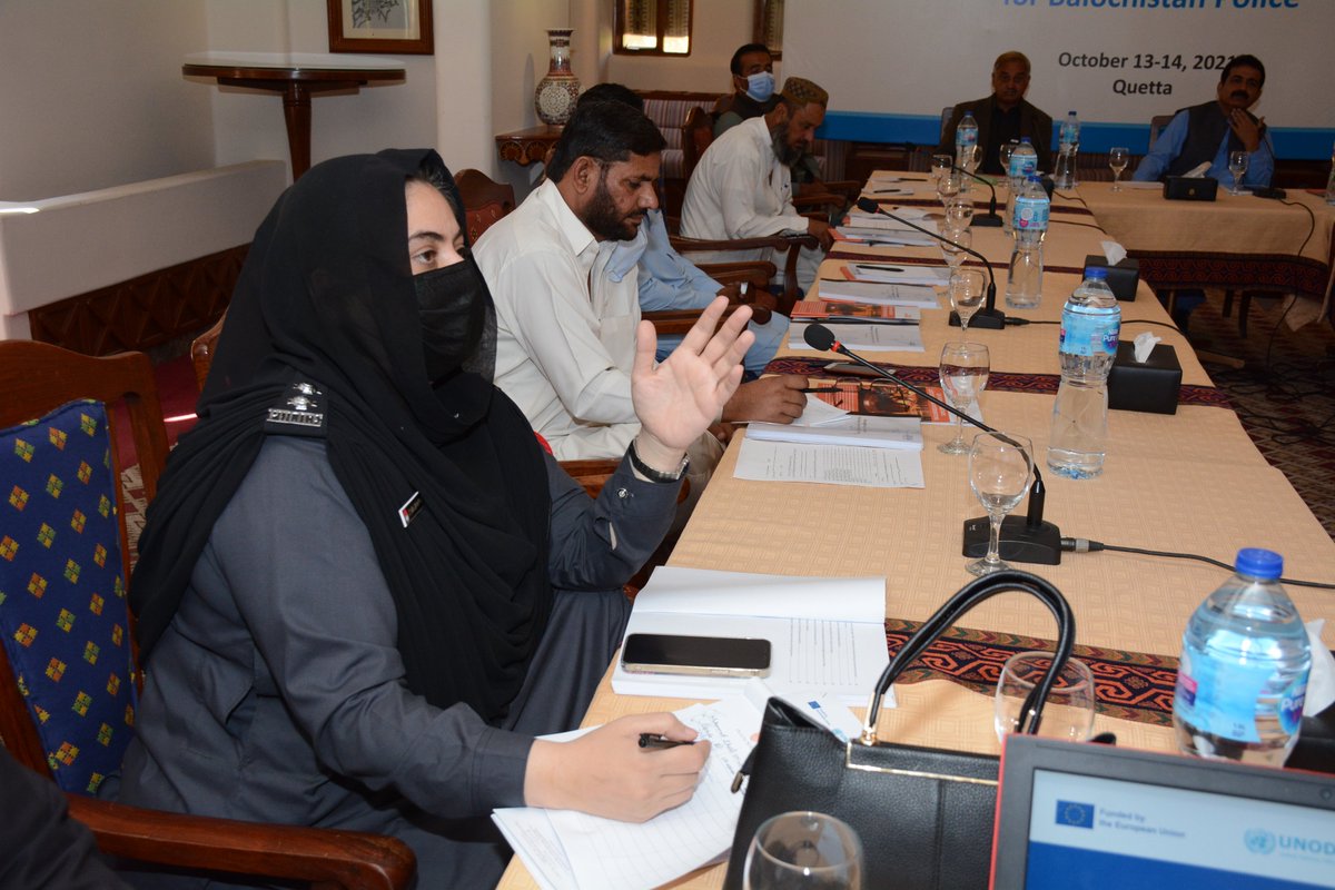unwomen_pak's tweet photo. Two Day Training held on “Strengthening Gender Responsive policing for Balochistan Police” to pre-test the developed manual after the consultation held with the senior police officials & trainers from the police training academy.
#RoLPak #JusticeForAll https://t.co/WA04EhNfjw