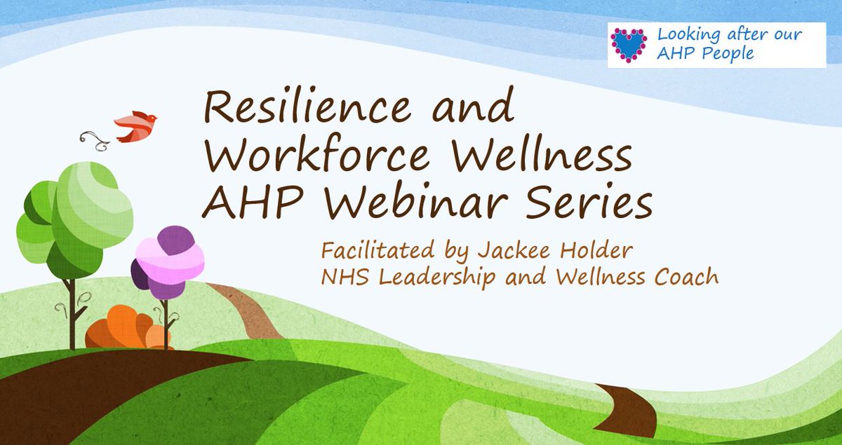 carrie_biddle's tweet image. Today we welcome #AHP colleagues across the SW to the 2nd of our winter workforce wellness &amp;amp; resilience webinars with @JackeeHolder @NHSHEE_SWest a direct #YouSaidWeDid action taken from the #SWAHPMASSIVE in June @laura_flatman @KateMackay20 looking after our #AHPpeople