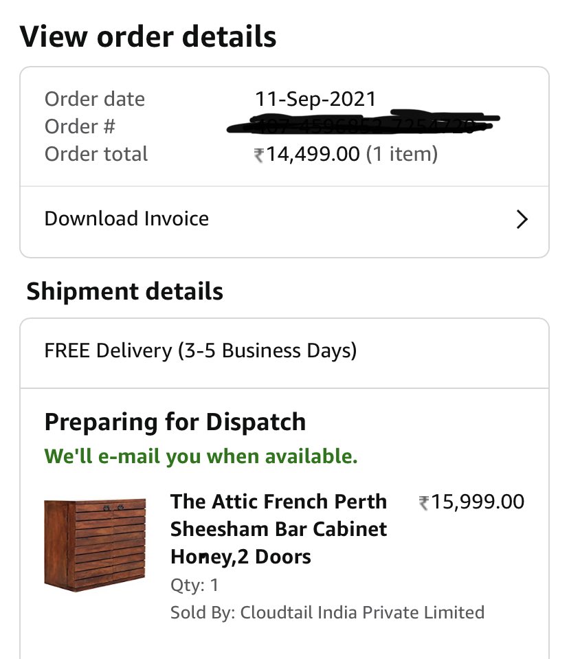 shubhamtwitting's tweet photo. @AmazonHelp I received your response with subject 'Your https://t.co/HyghcVoUXb Social Media Inquiry' and i responded to it. However, till date the resolution has not been done. Can u just explain how difficult it could be to cancel an item “not yet dispatched” ? The order date was 11-Sep-21 https://t.co/hIXhRFFxvb