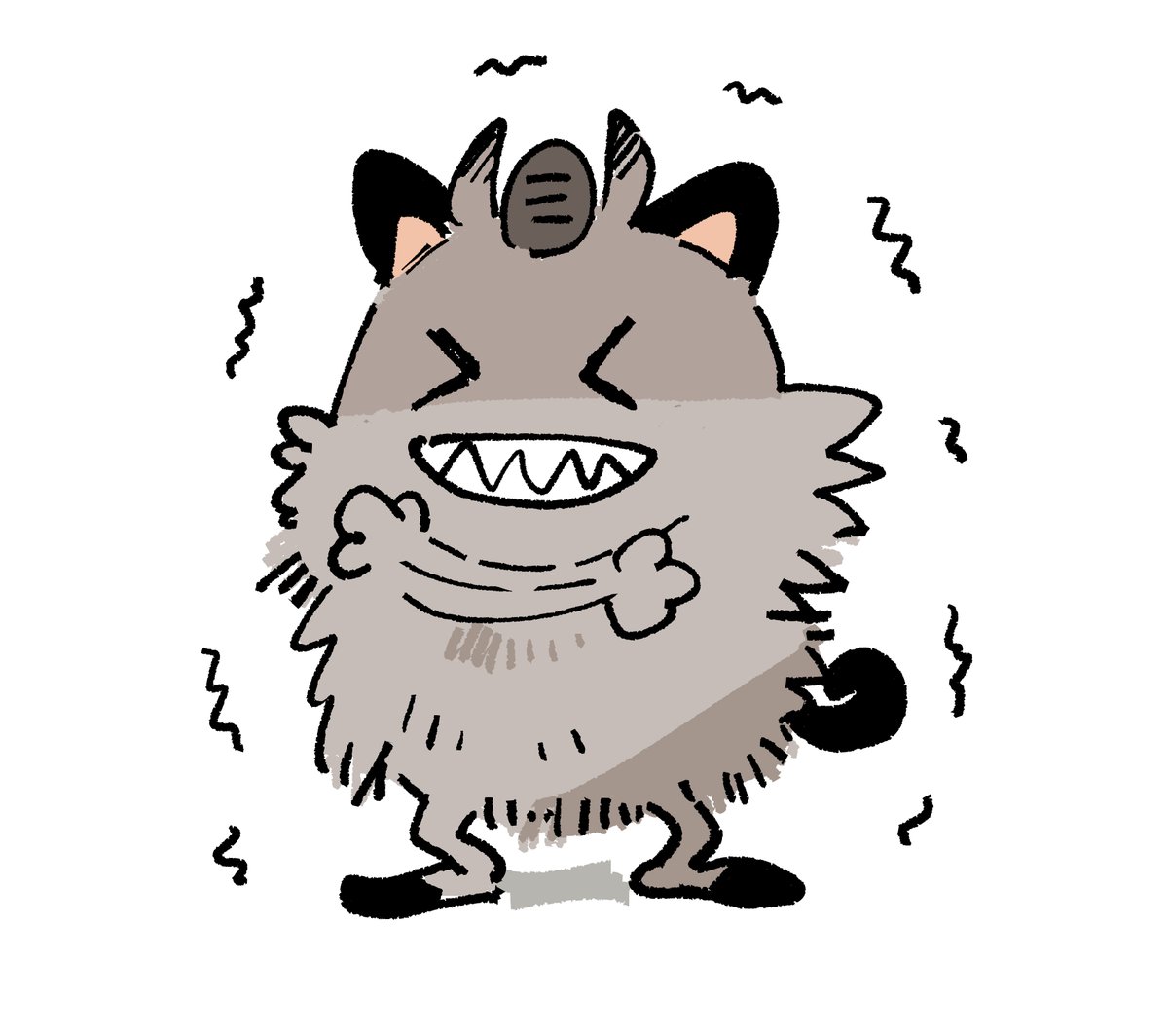 きゅ、急にさみ～。去年は寒くてこんなの描いてました。 