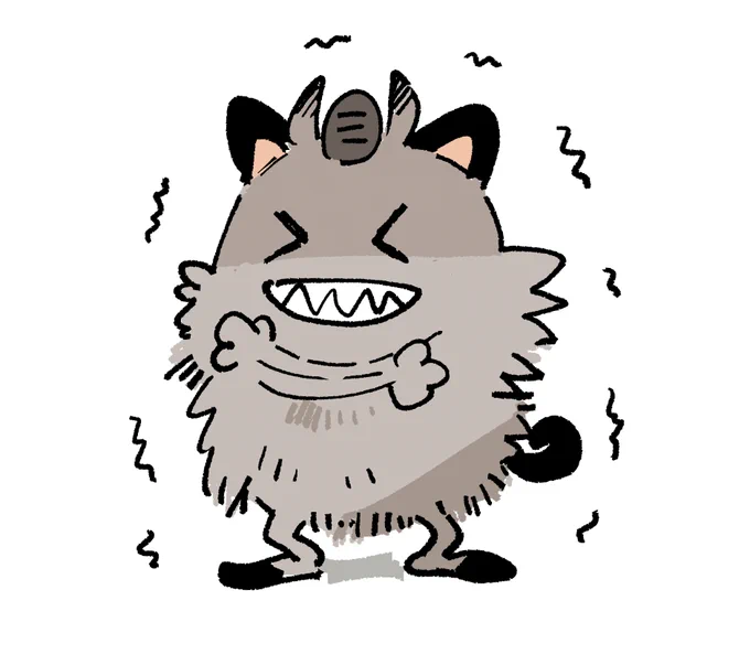 きゅ、急にさみ～。去年は寒くてこんなの描いてました。 