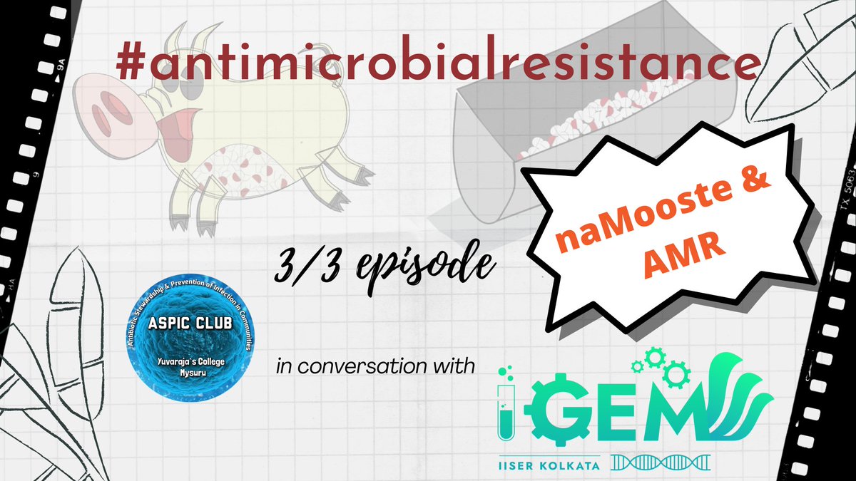 ASPIC Club -YCM Chapter (@aspic_ycm) on Twitter photo ASPIC Club Yuvaraja's College in conversation with iGEM team 2021 from IISER Kolkata <a href="/iGEM_IISERKol/">iGEM IISER Kolkata</a>
youtu.be/EJGUXuHrd-c
(E01) youtu.be/cUIR5o3dWaQ (E02)
youtu.be/ziHv-DtbkLs (E03)
#bovinemastitis #infection #dairyfarming #animalproduction ASPIC Club Yuvaraja's College in conversation with iGEM team 2021 from IISER Kolkata <a href="/iGEM_IISERKol/">iGEM IISER Kolkata</a>
youtu.be/EJGUXuHrd-c
(E01) youtu.be/cUIR5o3dWaQ (E02)
youtu.be/ziHv-DtbkLs (E03)
#bovinemastitis #infection #dairyfarming #animalproduction