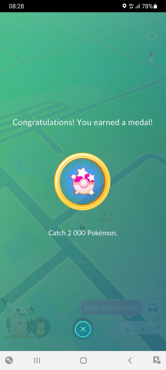 2000 done

In a little more than 2 weeks.

#PokemonGO <a href="/pokemongo/">科吉犬</a>