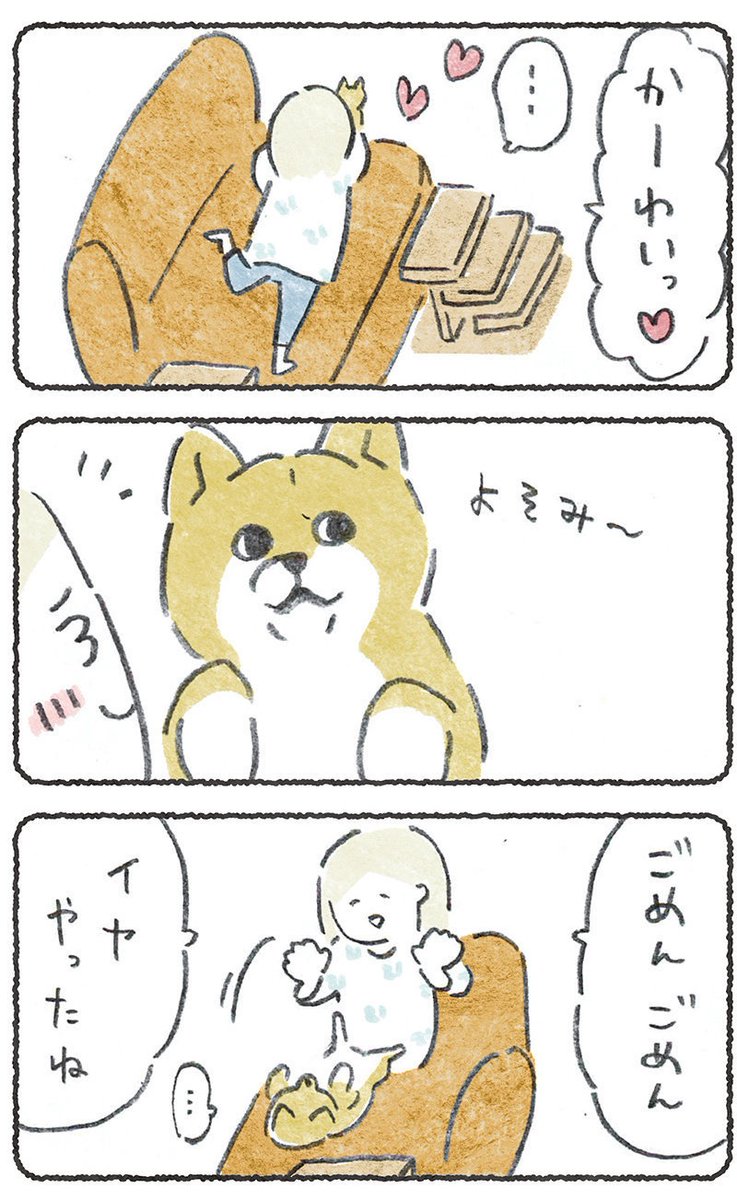 変な配置だろーが、居心地わるかろーが
犬にそばに来てほしくて
無理やりソファを使ってはや2年😂

リプにつづきが読めるURL貼ります
(10月19日.10時までどなたでも)
#豆しばこつぶ 